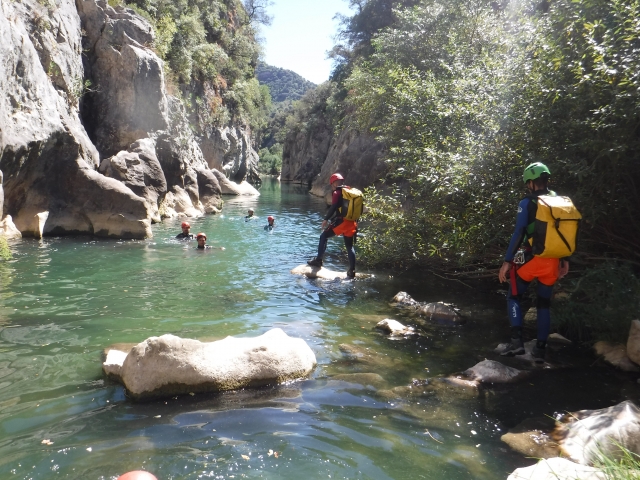  Section de baignade du ravin 